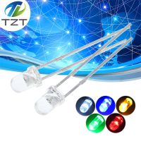 TZT F3 Ultra Bright 3MM Round Water Clear Green / Yellow / Blue / White / Red หลอดไฟ LED เปล่งแสงไดโอดไดโอด ชุด