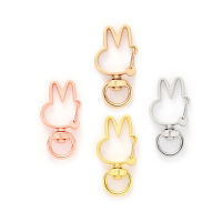 Jewelry Shaped Buckle Key Chain DIY Pendant Rabbit Shape KeyChain