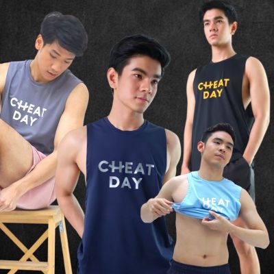 CheatDay Tank เสื้อกล้ามออกกำลังกายผู้ชาย [Cheat Day Activewear]