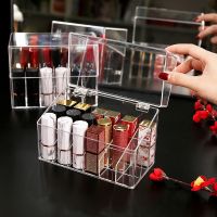 Lipstick Vanity Organizer Case For Cosmetics Perfume Storage Acrylic Makeup Transparent Makeup Organizer Cosmetics Holder Box
