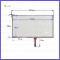 7Inch 4 Lins HLD-TP-1135 Touch Screen For GPS CAR This Is Compatible 167Mm*92Mm Sensor Glass Thiss 167*92