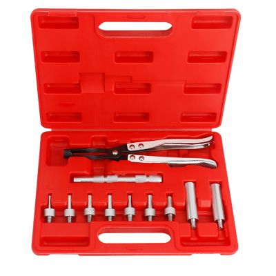 11Pcs Valve and Oil Seal Disassembly Tool, Universal Seal Removal Pliers, 270 Mm Long Tool