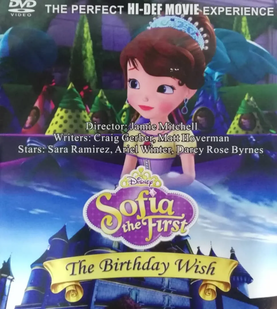 DVD English Cartoon Movie Sofia The First The Birthday Wish -  Movieland682786 | Lazada