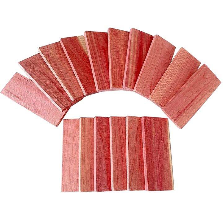 16 Pack Cedar Blocks for Closet,Red Cedar Blocks for Storage, Aromatic