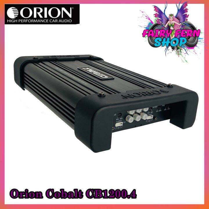 orion-cobalt-cb1200-4-แอมป์ขยายเสียง-4-ch-class-ab-1200-วัตต์-ตอบสนองความถี่-10000-36000เฮิร์ต-เพาเวอร์แอมป์รถยนต์สัญชาติอเมริกัน-ของแท้-พาวเวอร์แอมป์รถยนต์