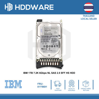 IBM 1TB 7.2K 6Gbps NL SAS 2.5 SFF HS HDD // 81Y9690 // 81Y9691 // 81Y3820