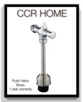 CCR ฟลัชวาล์วโถปัสสาวะชาย Flush Valve ทองเหลืองแท้พร้อมส่งชุบโครเมี่ยมแถมฟรีเทปพันเกลียว