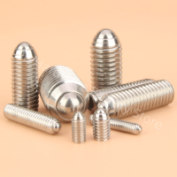 M3 QB414-SSM4M5M6สแตนเลส Hex Socket Allen Positioning Spring Ball Plunger Screw Bolt