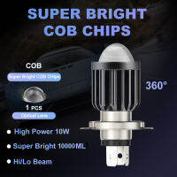 Nlpearl H4 LED Moto ไฟหน้า6000K 10000LM cob hilo Beam dual สี H6 BA20D LED สกู๊ตเตอร์อุปกรณ์เสริมหมอกโคมไฟ12V