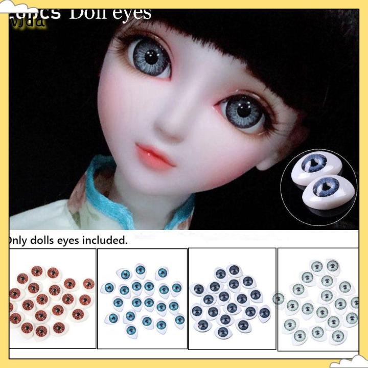 20Pcs Glass Doll Eye Making DIY Crafts For Toy Dinosaur Animal Eyes  Accessories 