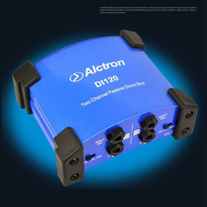 alctron-di120-two-way-passive-di-box-impedance-converter-di-box-stage-effect-device