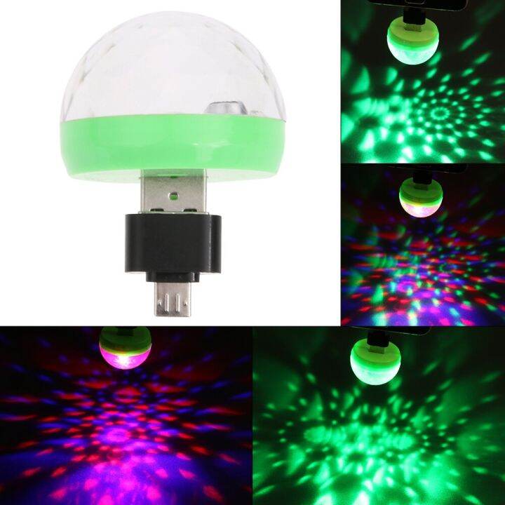 worth-buy-หลอดไฟเวที-usb-ไฟดิสโก้ไฟปาร์ตี้-led-usb-ขนาดเล็กพกพาลูกบอลคริสตัลวิเศษเอฟเฟกต์สีสันสดใสสำหรับตกแต่งบ้านงานปาร์ตี้คาราโอเกะ