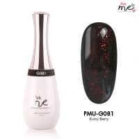 สีเจลทาเล็บ  Pick Me Up G081 Ruby Berry  15 ml.