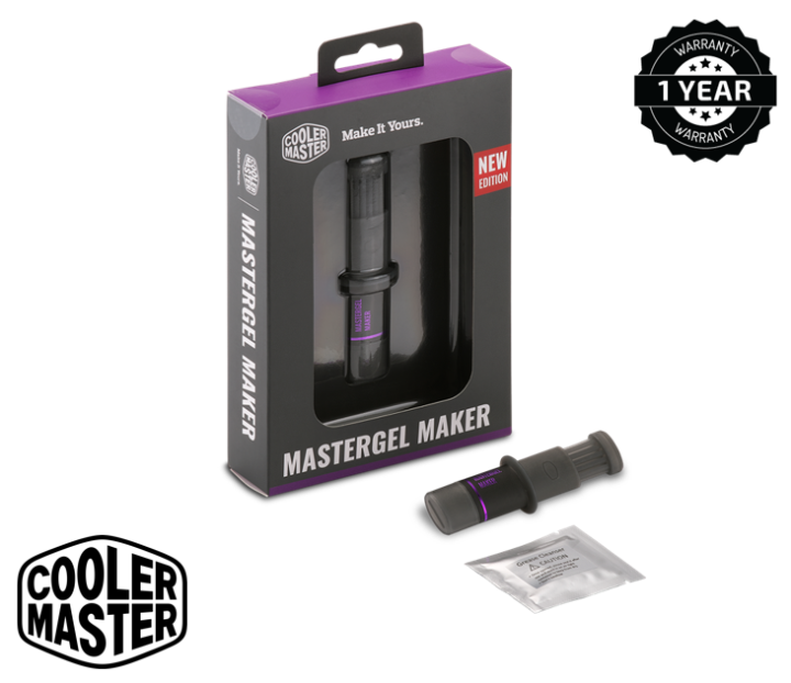Cooler Master MasterGel Maker Thermal Grease Paste Compound New Edition