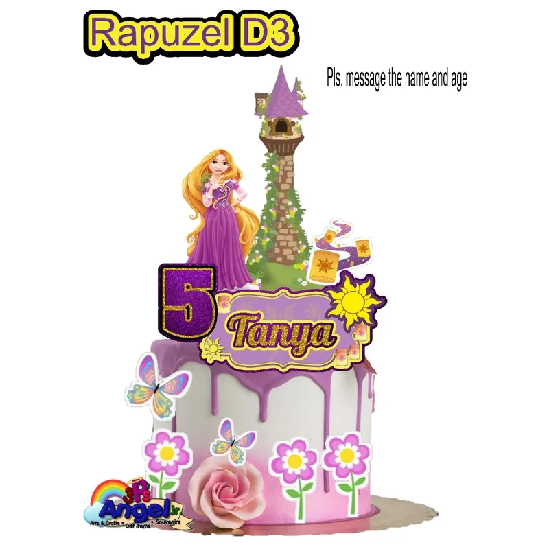 A Tangled Birthday Cake For Little Squirrel's 4th Birthday | Hungry  Squirrels