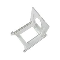 10Pcs Adjustable Card Sleeves Display Holder Acrylic Stands for Photo Frame Easel Plate Bracket Holder