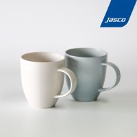 Jasco แก้วมัก เซรามิก Coupe Mugs, Ceramic