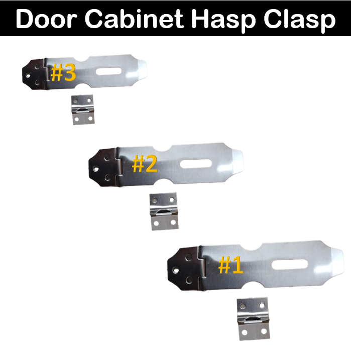 B&N Stainless Door Hasp Clasp Lazada PH