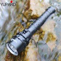 YUPARD XM-L2ดำน้ำ4000 Lumens 3xL 2ไฟฉาย LED ไฟชุดชั้นในกันน้ำซุปเปอร์ T6แสงขาวเหลือง (รวมเครื่องชาร์จแบตเตอรี่)