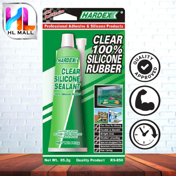 HARDEX RS850 CLEAR SILICONE SEALANT / PROSPEC PA200 SILICONE SEALANT