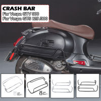 เครื่องยนต์มอเตอร์รถมอเตอร์ไซค์ป้องกันเครื่องยนต์ทางหลวง Allotmark สำหรับ Vespa GTS125 GTS300 GTS 125 300 GTV300 GTV 300 2007 2008 2009 2010 2011 2012 2013 2014 2015 2016 2017 2018 2019 2020 2021 2022กรอบกันชนป้องกันการตก