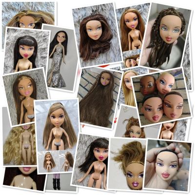 ตุ๊กตา Bratzes 30Cm โมเดลตุ๊กตาแฟชั่นข้อต่อที่สามารถเคลื่อนย้ายได้เปลี่ยนเสื้อผ้าได้ตุ๊กตาขยับแขนขาได้ของเล่นสะสมของขวัญสำหรับเด็ก