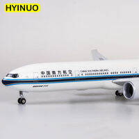 47ซม. 1157 Scale B777 Dreamliner เครื่องบิน Air China Southern Airlines รุ่น W Light และล้อ Diecast พลาสติกเรซิ่นเครื่องบิน