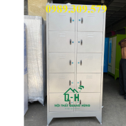 TỦ LOCKER 10 CỬA ĐỰNG TÀI LIỆU VĂN PHÒNG - TỦ HỒ SƠ GIÁ RẺ TẠI XƯỞNG HCM