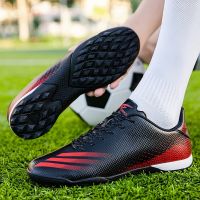Men Women Professional Football Boots Breathable Training Soccer Cleats Outdoor Sport Shoes Turf Boys Futsal football Shoes