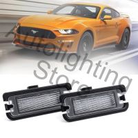 2ชิ้นสำหรับ Ford Mustang 2015 2016 2017 2018 2019ป้ายทะเบียน Led ไฟโคมไฟไฟท้าย OEM # FR3Z13550A Canbus ไฟท้าย