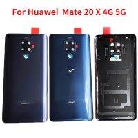 กระจกหลังแบบดั้งเดิมสำหรับ Huawei 20X 4G 5G EVR-L29 N29ฝาครอบด้านหลังตัวเรือนด้านหลังพร้อมเลนส์กล้องถ่ายรูป