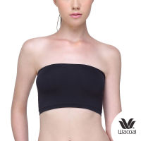 Wacoal Lingerie Seamless เสื้อชั้นในเกาะอก รูปแบบสั้น รุ่น WH9793 (สีดำ/BL)