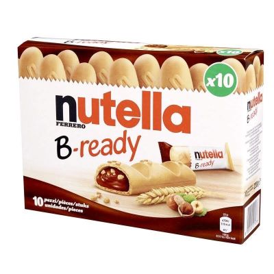 🥖 นูเทลล่า บี-เรดดี้ | Nutella B-Ready (Pack of 10), 220g