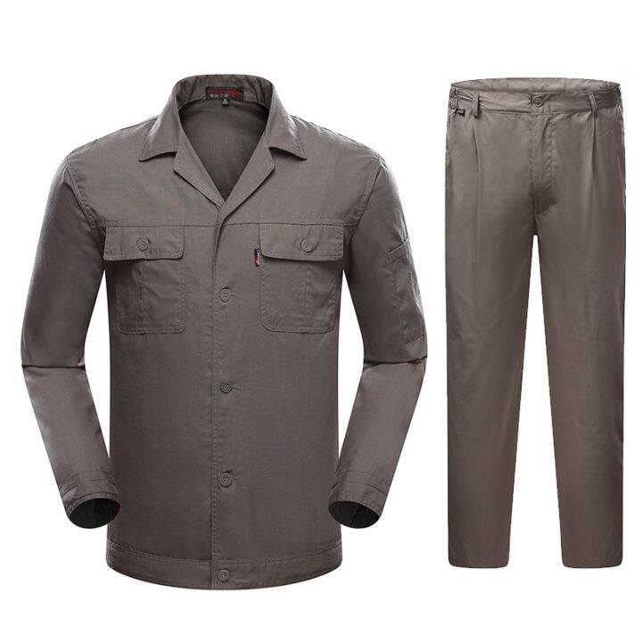 summer-work-clothes-set-mens-labor-insurance-long-sleeved-short-sleeved-wear-resistant-factory-clothes-construction-site-summer-work-clothes-thin-tops