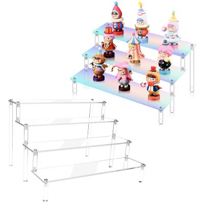 ❅▲ Colorful Riser Display Perfume Organizer Shelf for Funko Figures Dessert Holder Collection Vendor
