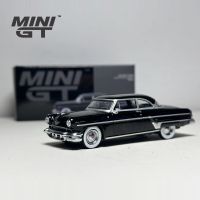 MINIGT 1:64คาปรี1954รถคลาสสิคสีดำรถโลหะผสมรุ่น MGT #448 LHD