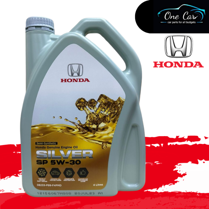 Honda Genuine Engine Oil 5W-30 / 0W-20 / 0W-30 (4L) -Fully /Semi ...