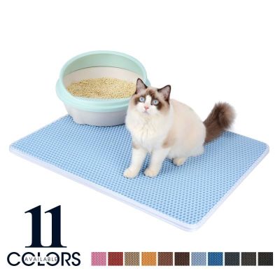 [pets baby] สีแมวครอก MatLayer แมว39; SPet เตียงสำหรับแมวเสื่อแผ่นกันลื่นล้างทำความสะอาดได้บ้านอุปกรณ์สัตว์เลี้ยงกันน้ำ