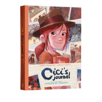Cici S Journal: The Adventures of a writer sissys adventure diary hardcover collection English original comic picture book English extracurricular reading materials for primary and secondary school girls