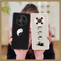 funny Cartoon Phone Case For Huawei Mate40/Mate40E texture personality soft shell Back Cover Anti-knock couple creative