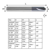 เราเตอร์ Chamfer บิต6รูปแบบ3ขลุ่ยบิตทังสเตนเหล็กสำหรับอลูมิเนียมและทองแดงเครื่องมือเครื่องตัดมิลลิ่งสำหรับการแกะสลักบิตเครื่องตัดมิลลิ่ง