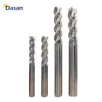 1pc Mill 3mm 4mm 5mm 6mm 8mm 3Flute HRC60 3Blade CNC Lathe Tungsten Steel Sprial Milling Cutter เครื่องมือ End Mills สําหรับอลูมิเนียม