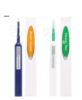 2PCSlot SCFCST One-Click Cleaner Tool 2.5mm Fiber Optic Cleaning Pen 800 Cleans Fiber Optic Cleaner