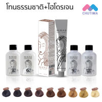 สีธรรมชาติ นิกาโอะ แฮร์ คัลเลอร์ ❗❗แถมไฮโดรเจน Nigao Hair Color 100 ml.