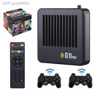 เครื่องเล่นวิดีโอเกม G11 Gxal46093ติดได้ถึง256G TV 2.4G คอนโทรลเลอร์เกม60000สำหรับ N64/PSP