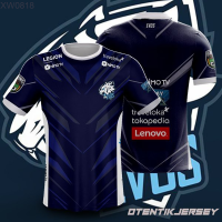 Evos Mobile Legends (สต็อกเพียงพอ) Aov Dota 2 Gaming Shirt Jersey New Free Nickname Frenecashopคุณภาพสูง size:S-5XL