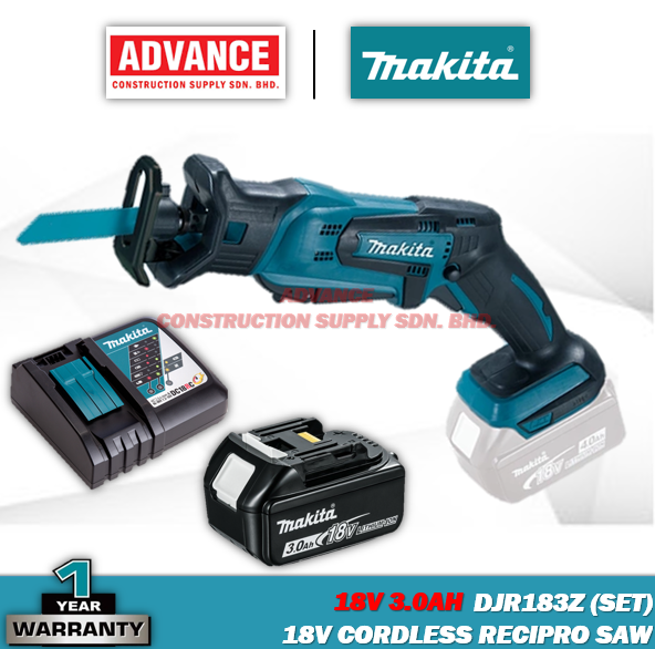 MAKITA DJR183Z 18V Cordless Recipro Saw Combo Set | Lazada