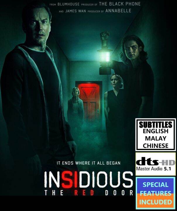 BLURAY Insidious The Red Door (2023) [DTS HDMA 5.1] Horror Mystery