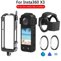 ฟิล์มกระจกนิรภัยกันรอยหน้าจอ และเลนส์กล้อง อุปกรณ์เสริม สําหรับ Insta 360 ONE X3