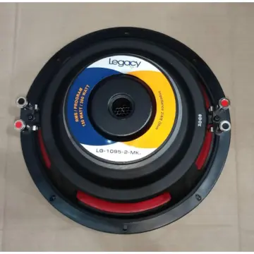 Speaker subwoofer 10 inch best sale double coil